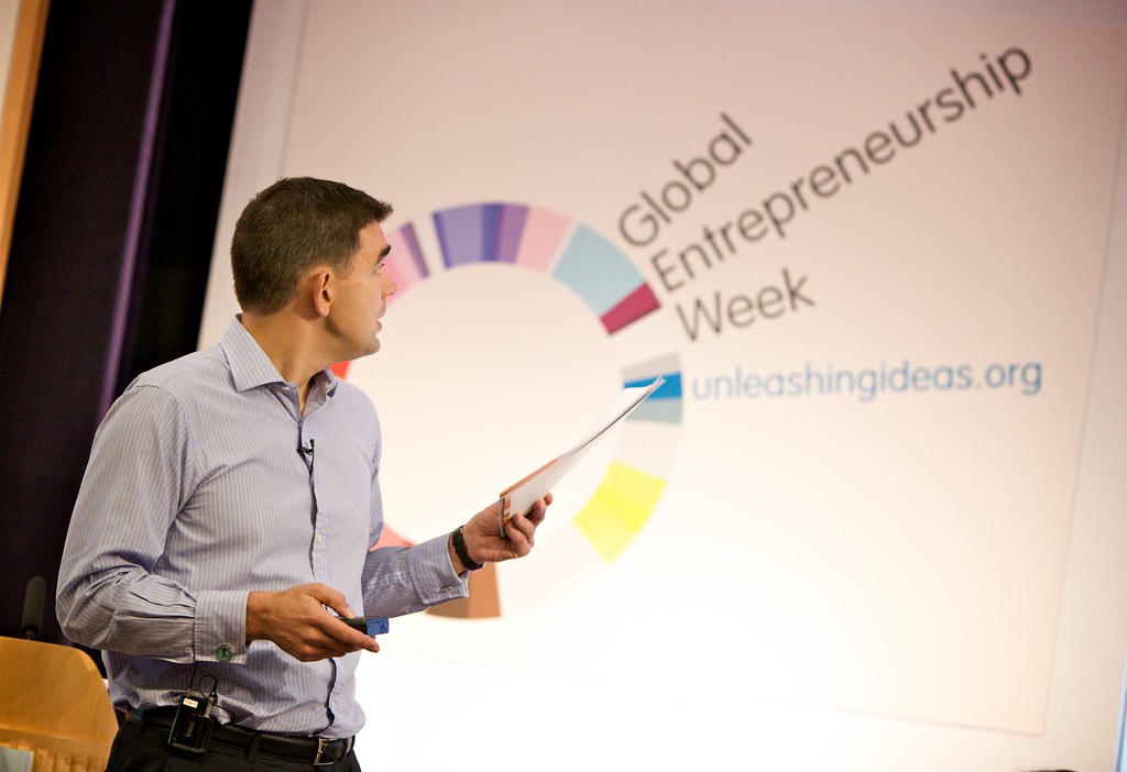 Global Entrepreneurship Week UK Launch Event - Matt Britton, Google